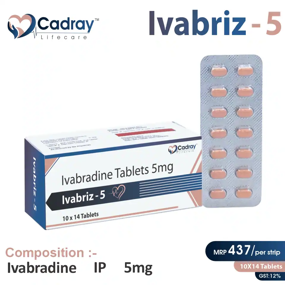 Ivabradine 5mg Tablet | Cardiology Care | Best Price for PCD Pharma Franchise